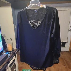 Torrid size 3 lace back top